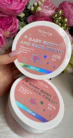 Дитячий крем для обличчя і тіла 3+ Top Beauty kids 0104 фото
